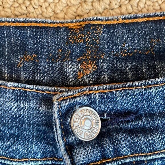 7 For all Mankind Bootcut Jeans Style U075XL080U-080U Size 31 - Picture 2 of 7